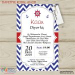Zarfsız Sünnet Davetiyeleri - AS 031
