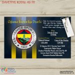 Zarfsız Sünnet Davetiyeleri - AS 111