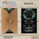 Kelebek Davetiye - AKK272