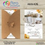 Kelebek Davetiye - AKK426