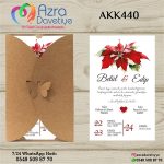 Kelebek Davetiye - AKK440