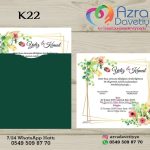 Kare Davetiye - K22